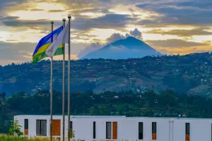 The UGHE campus at sunset 