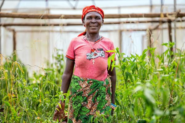 Woman in Rwanda