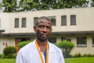Nurse in Rwanda