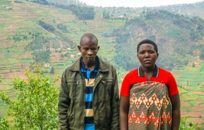 Farmers in Rwanda