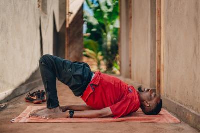 Patient in Rwanda